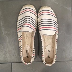 BNWT Soludos Striped Espadrille Slipper Style